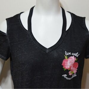 Express Cold Shoulder Tee